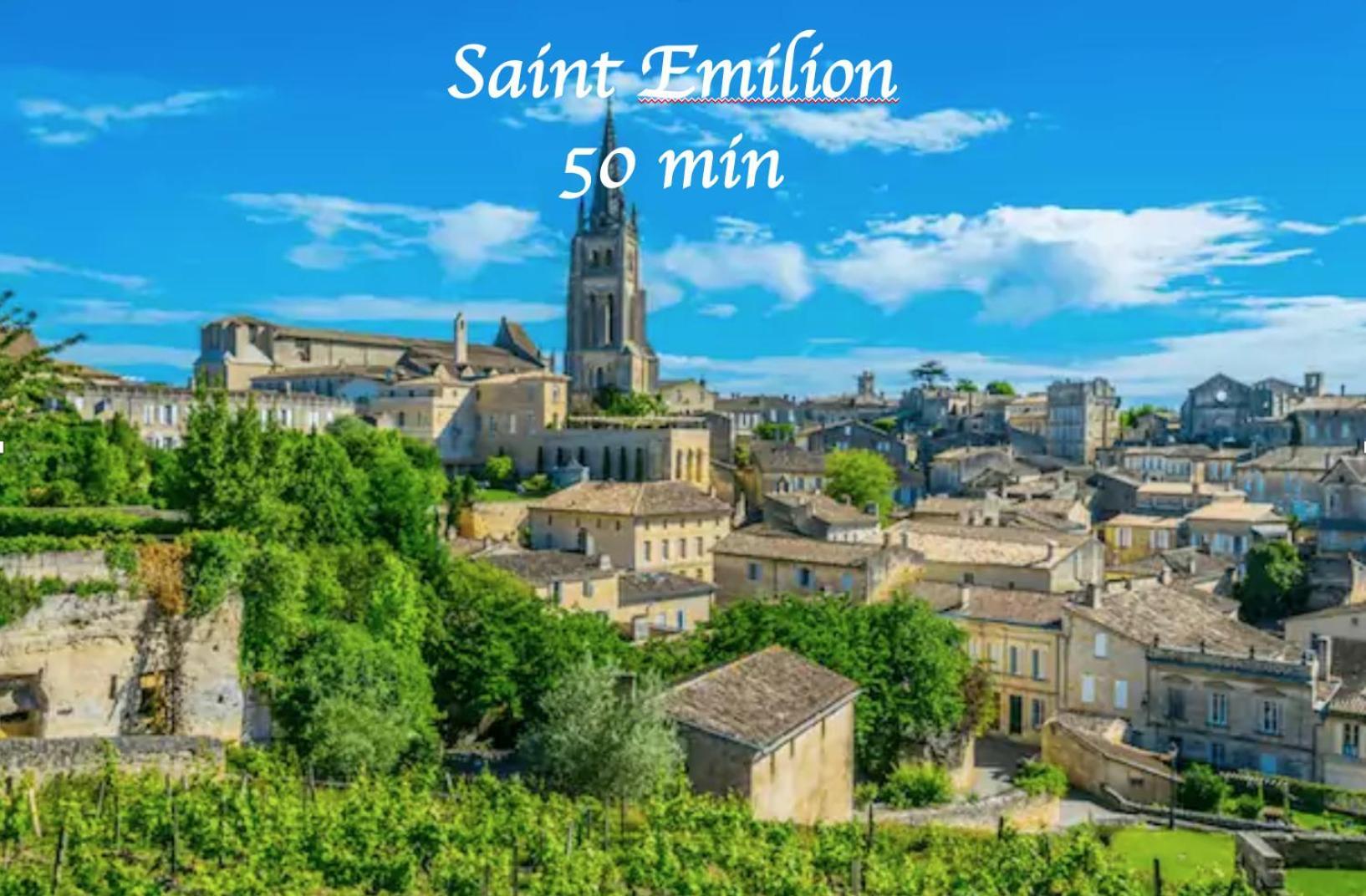 Studio Cosy Wifi Terrasse Chu-Cite Administrative-Primrose Bordeaux Luaran gambar